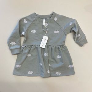 Rylee + Cru Raglan Dress in Clouds